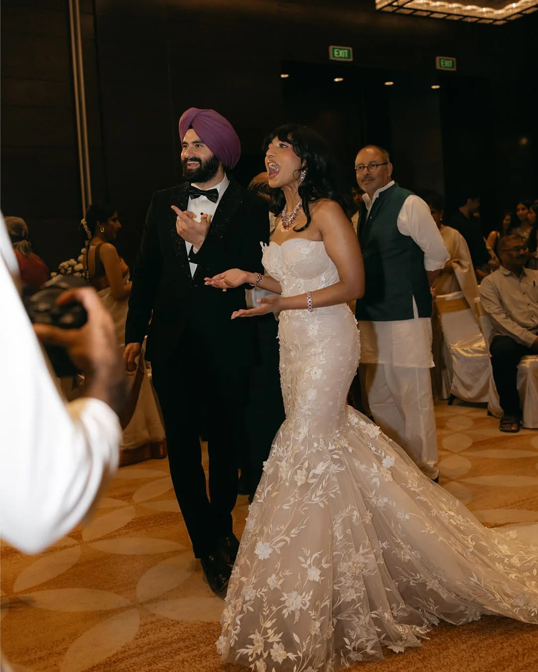 Pavan and Rebecca — wedding moments