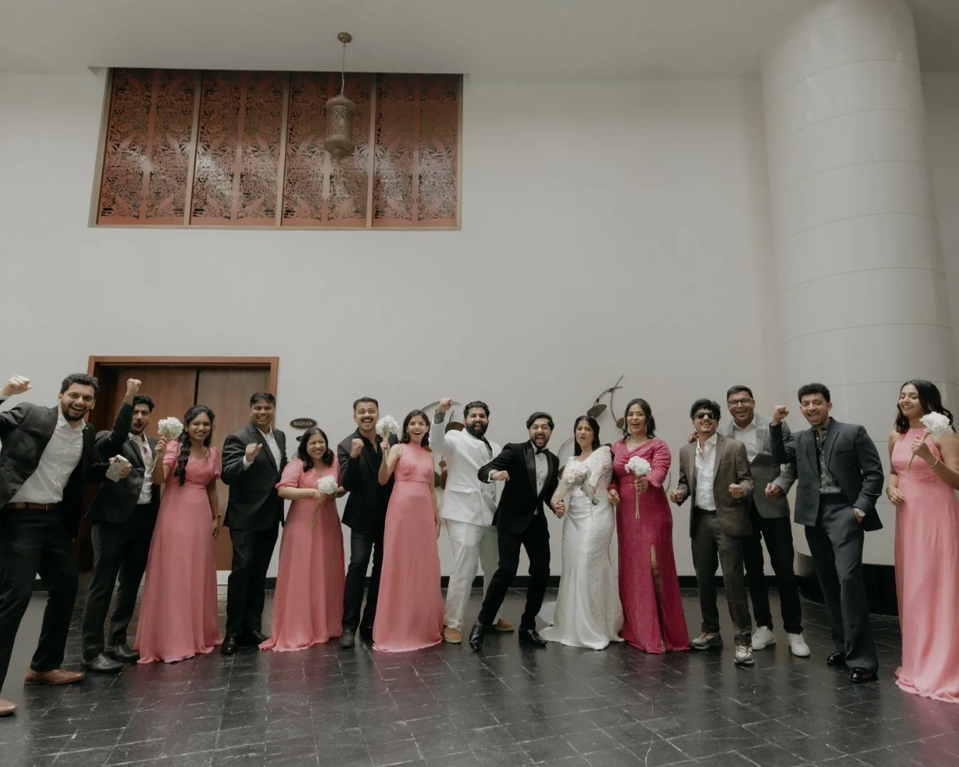 Shebin and Mikhiya — wedding scenes
