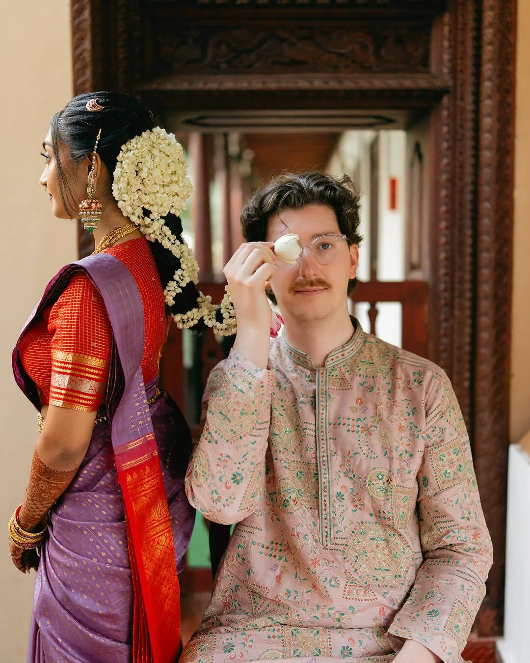 Krishna and Connor — wedding traditions