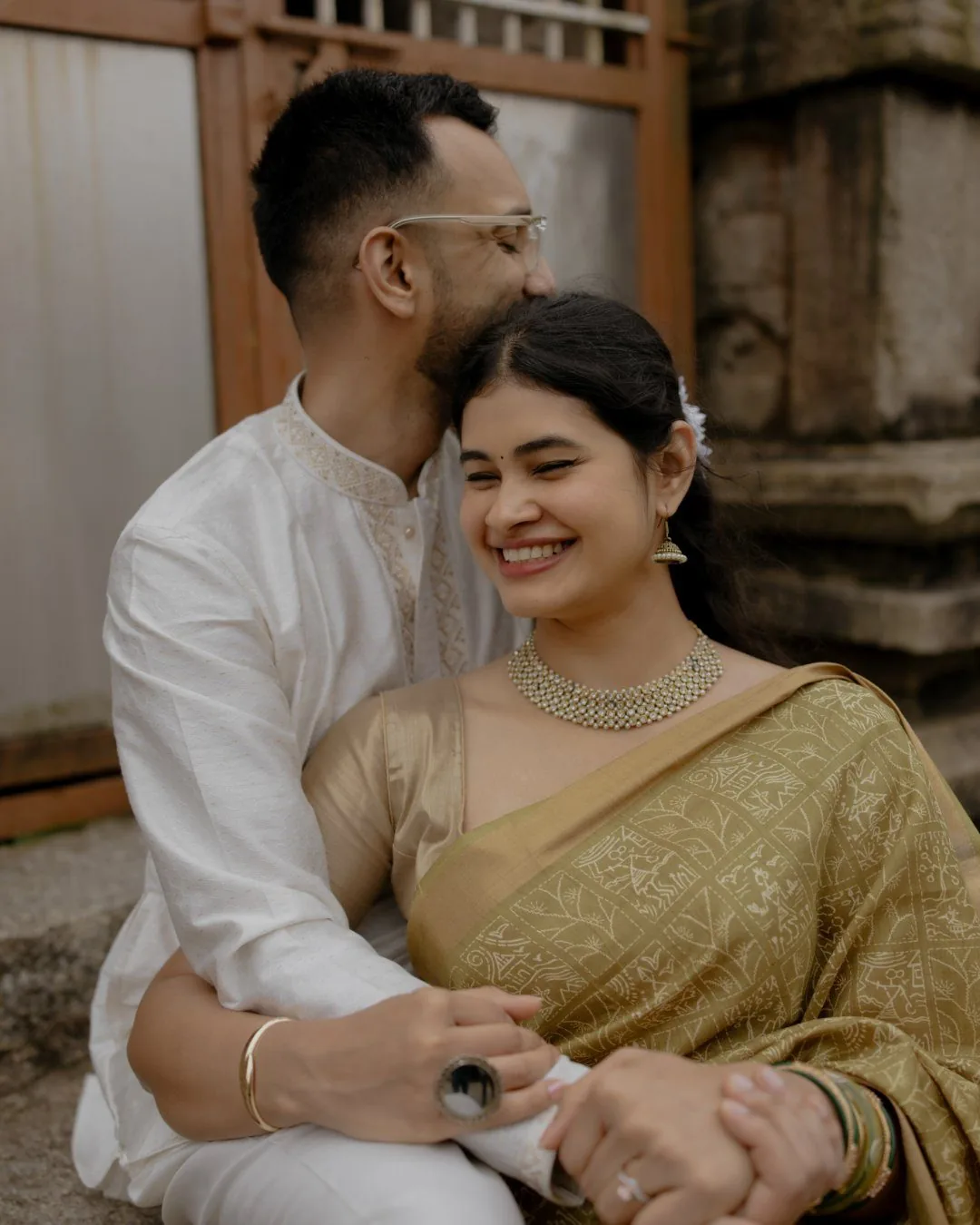 Aditya and Shreya — wedding portrait