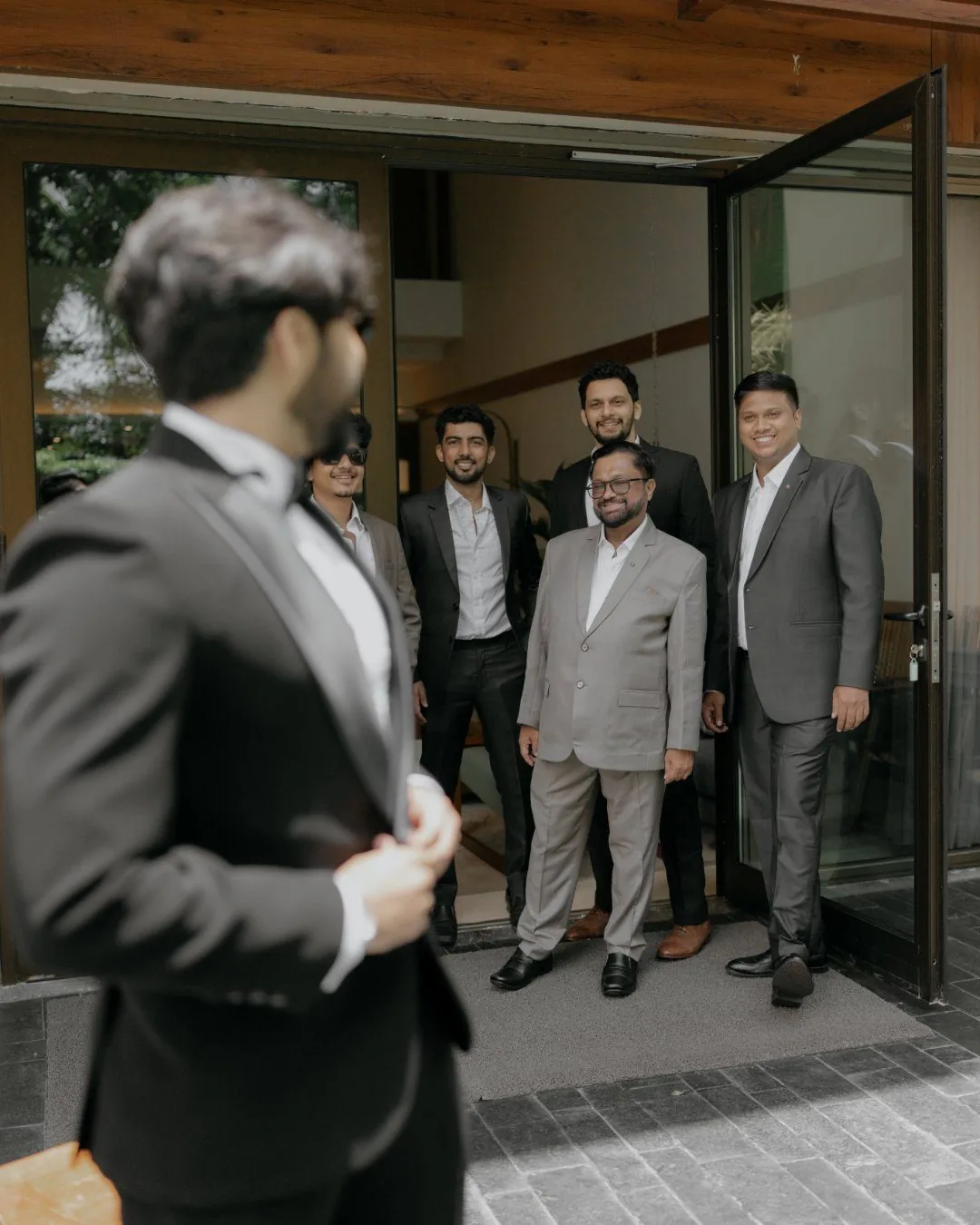 Shebin and Mikhiya — wedding candid moment