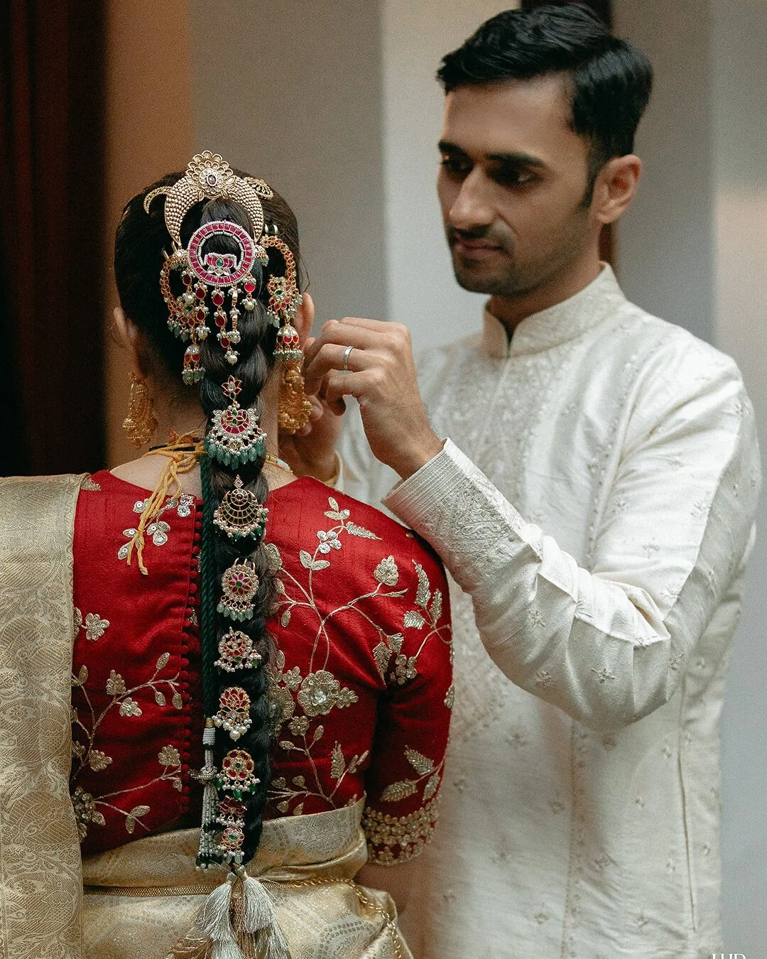 Sai and Aishwarya — wedding portrait