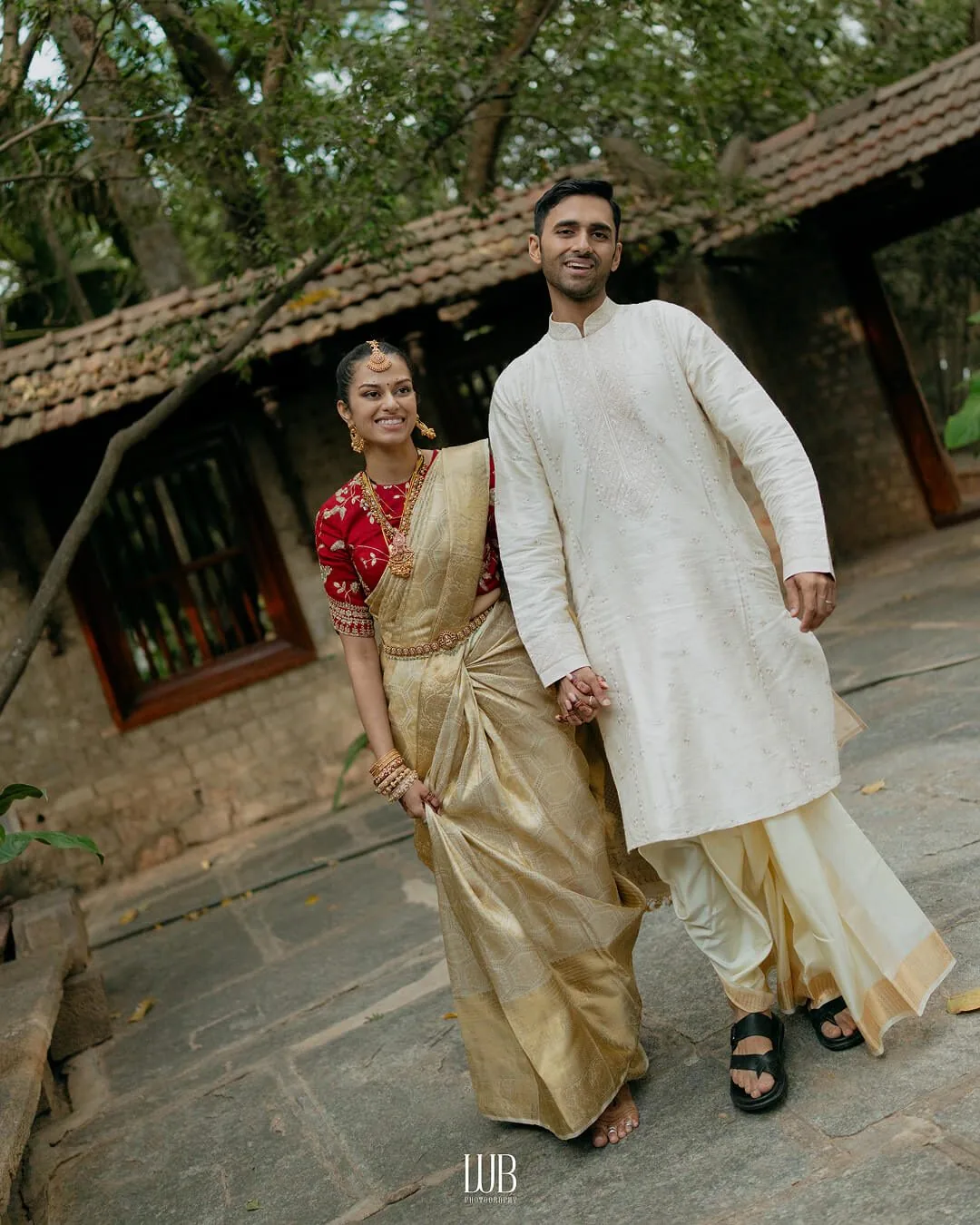 Sai and Aishwarya — wedding portrait