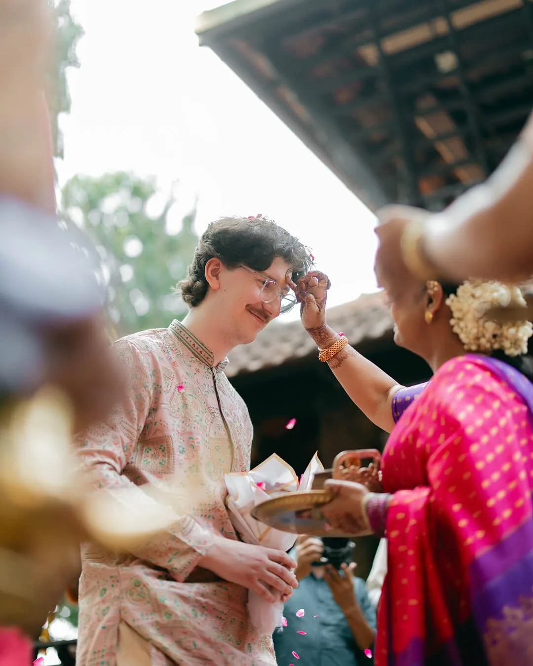Krishna and Connor — wedding traditions
