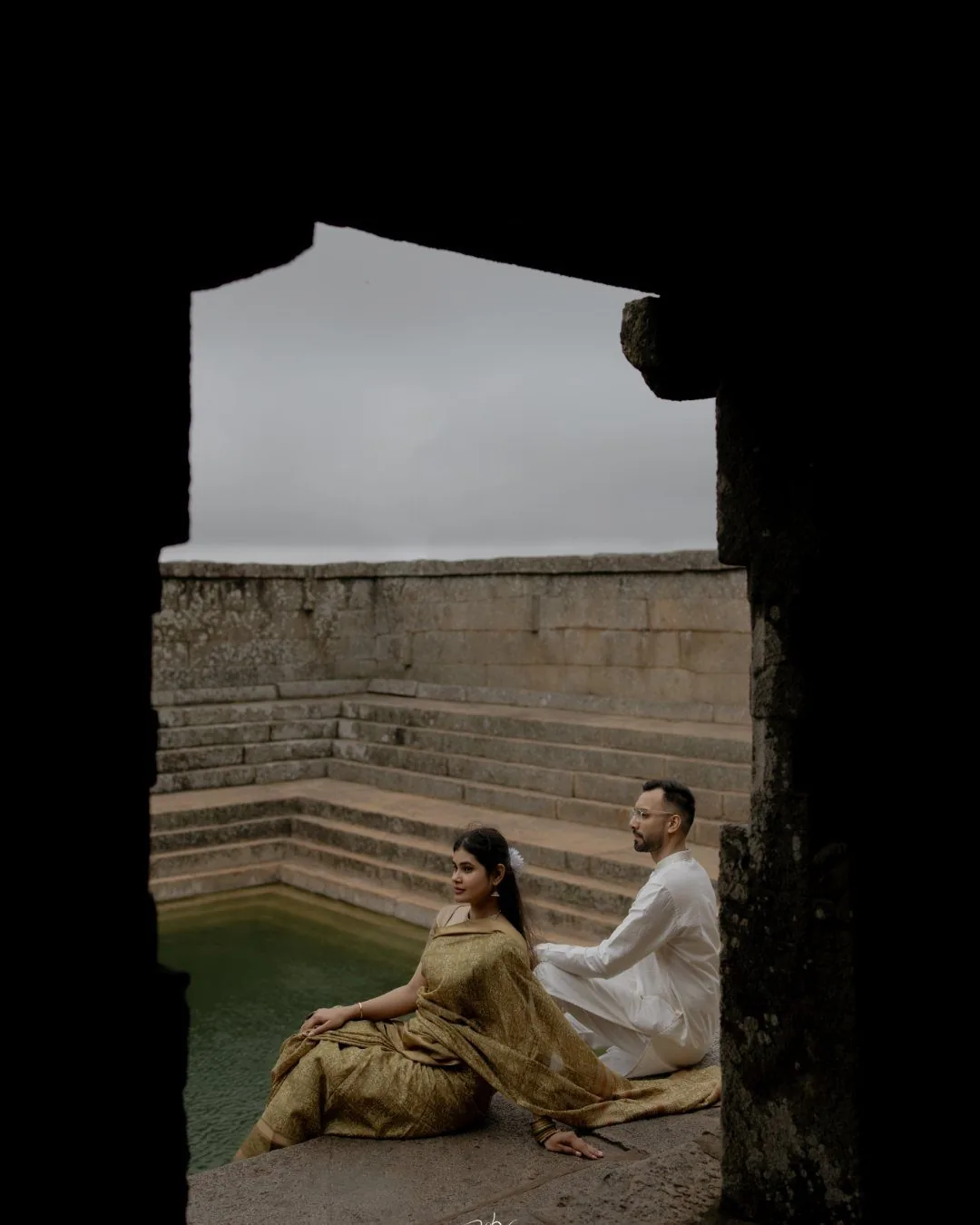Aditya and Shreya — wedding portrait