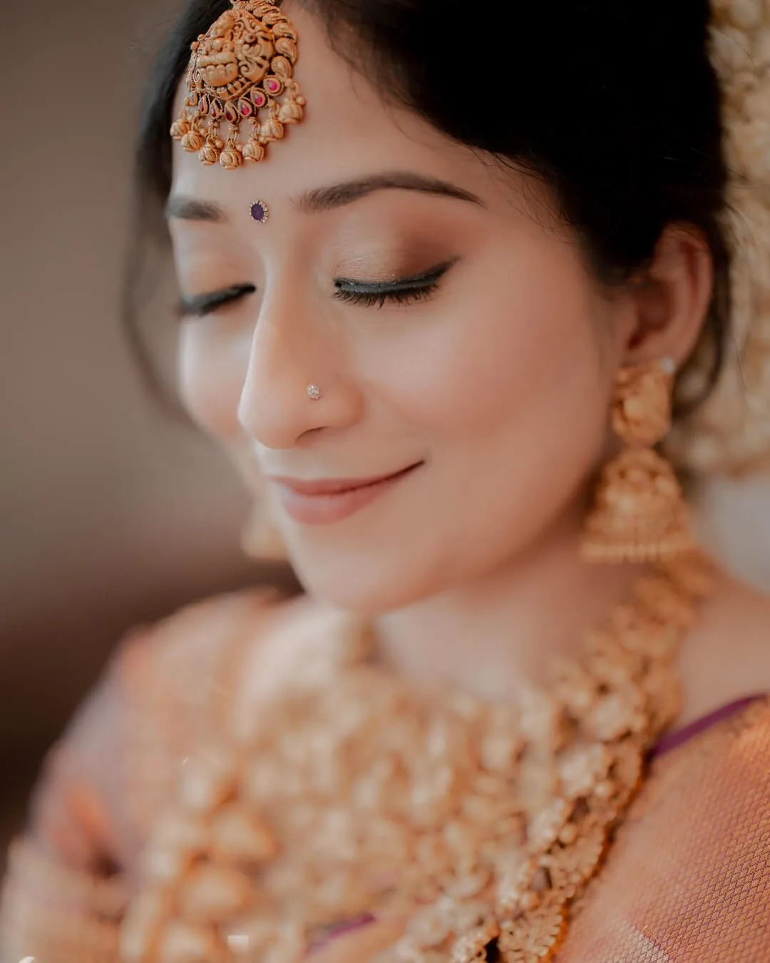 VYSHNAVI & BHARATH — wedding candid moment
