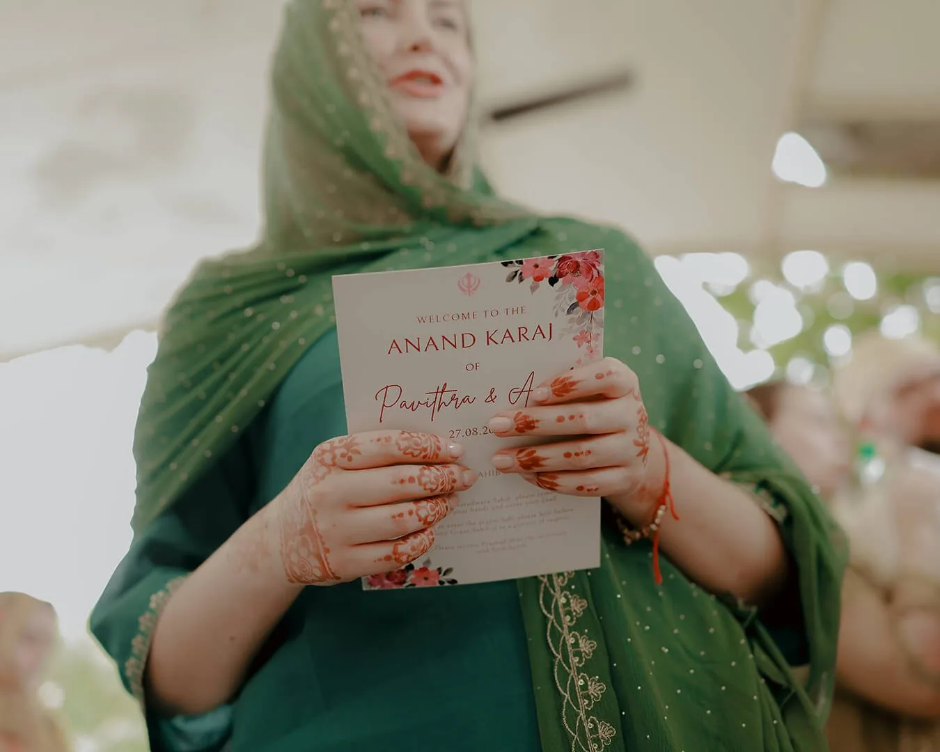 Pavi and Aneil — wedding photograph