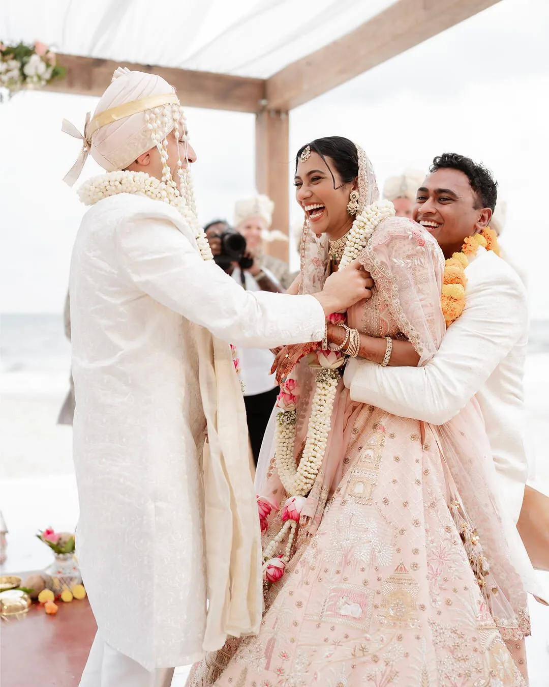 Reshma and Rajiv — wedding portrait