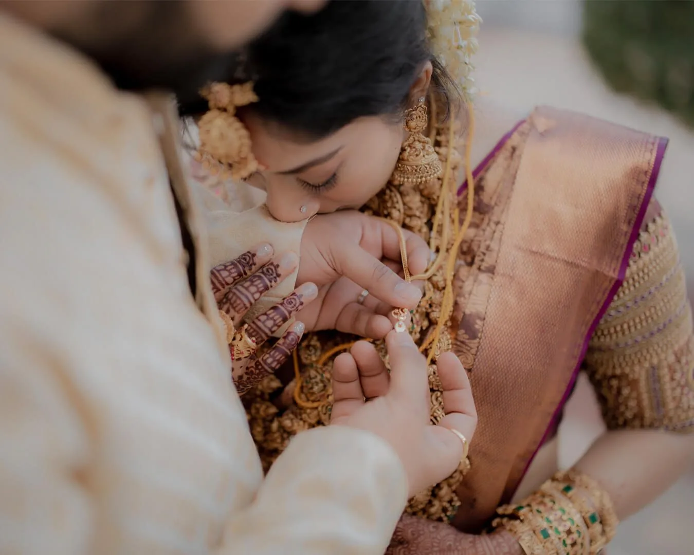 VYSHNAVI & BHARATH — wedding photograph