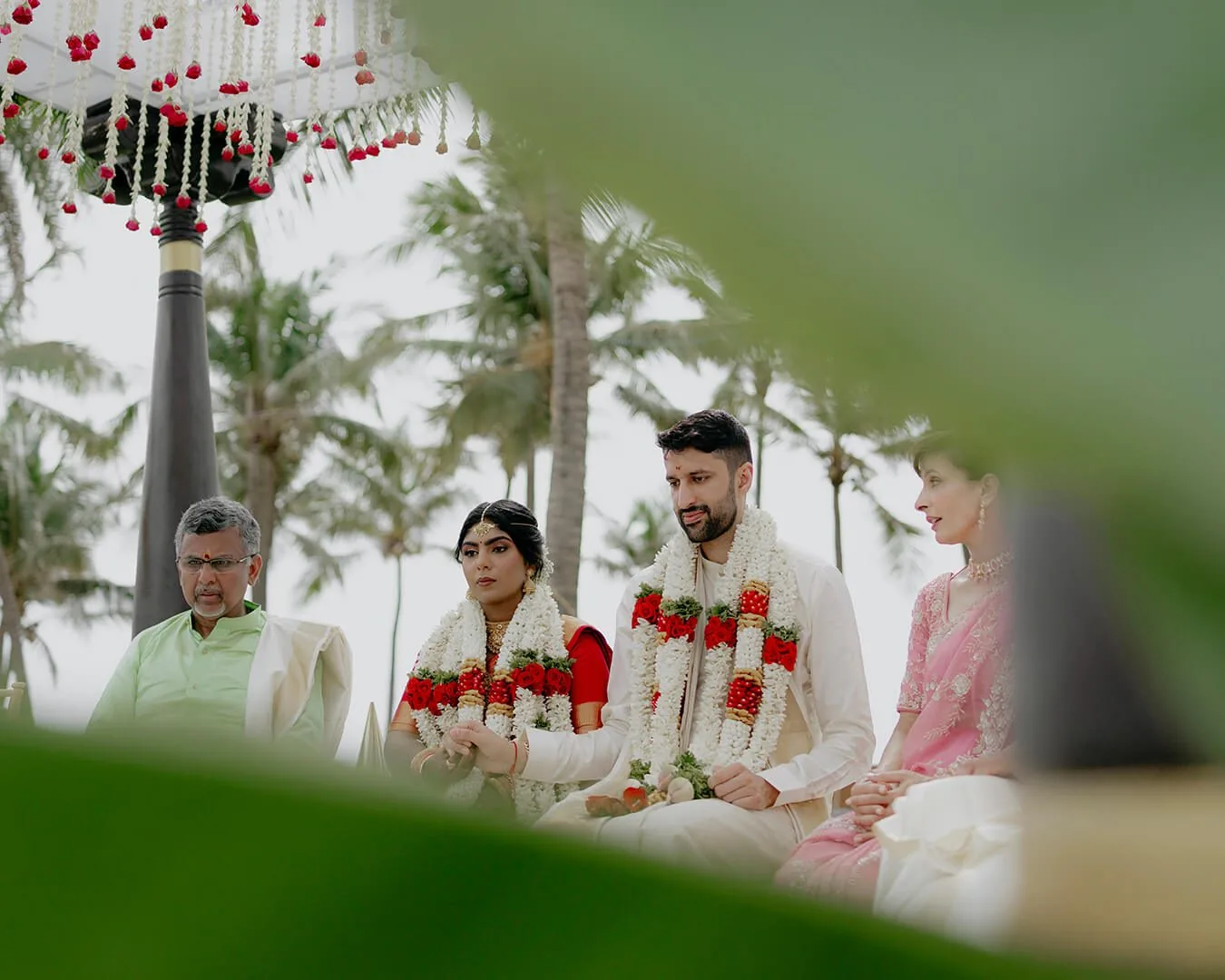 Pavi and Aneil — wedding portrait