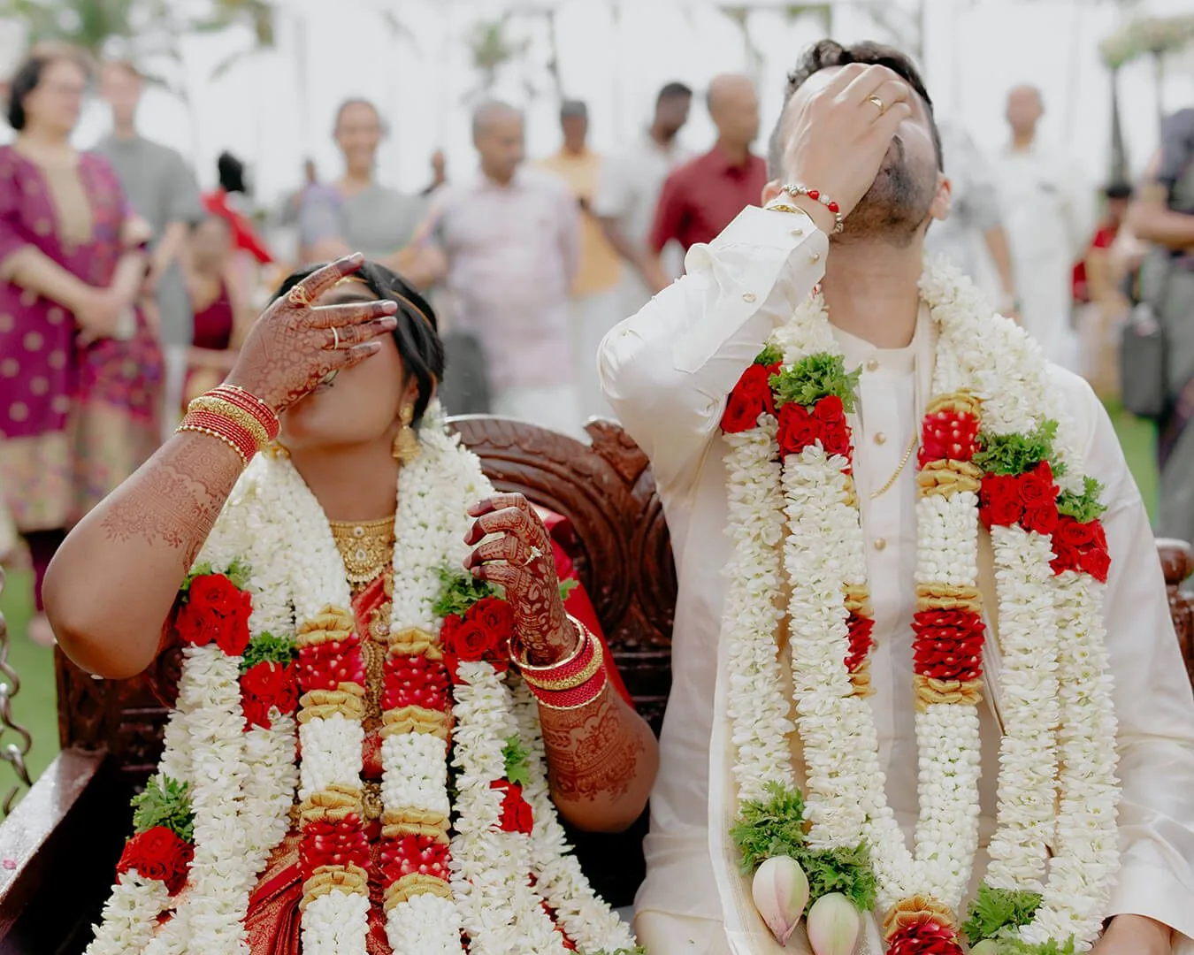 Pavi and Aneil — wedding bliss
