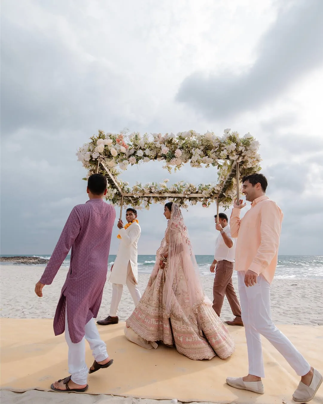 Reshma and Rajiv — wedding beauty